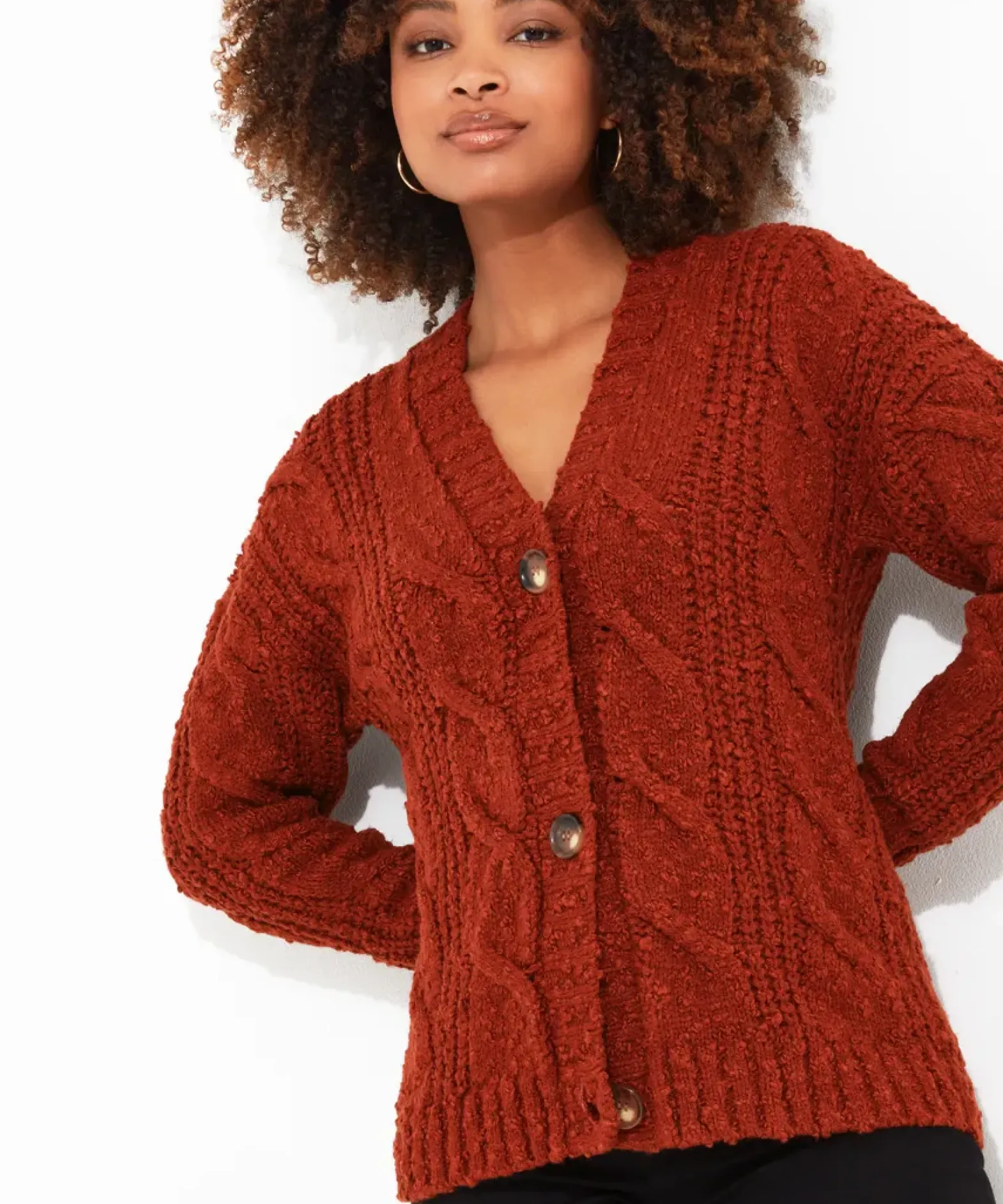 Joe's Cosy Cable Cardigan