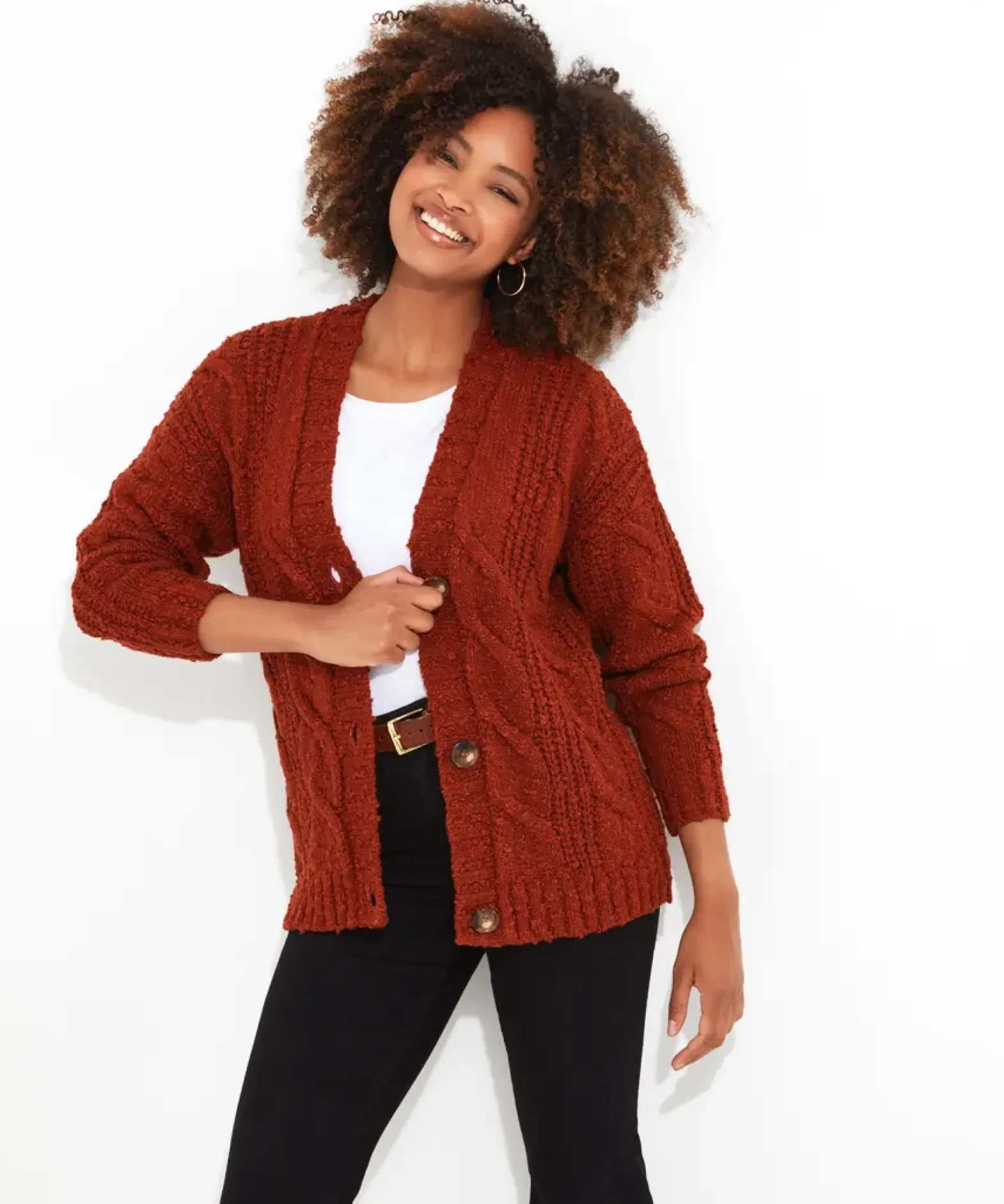 Joe's Cosy Cable Cardigan