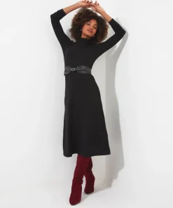 Katie Knitted Jersey Dress