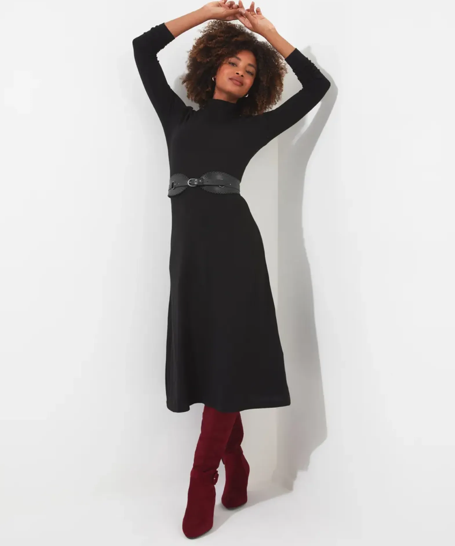 Katie Knitted Jersey Dress