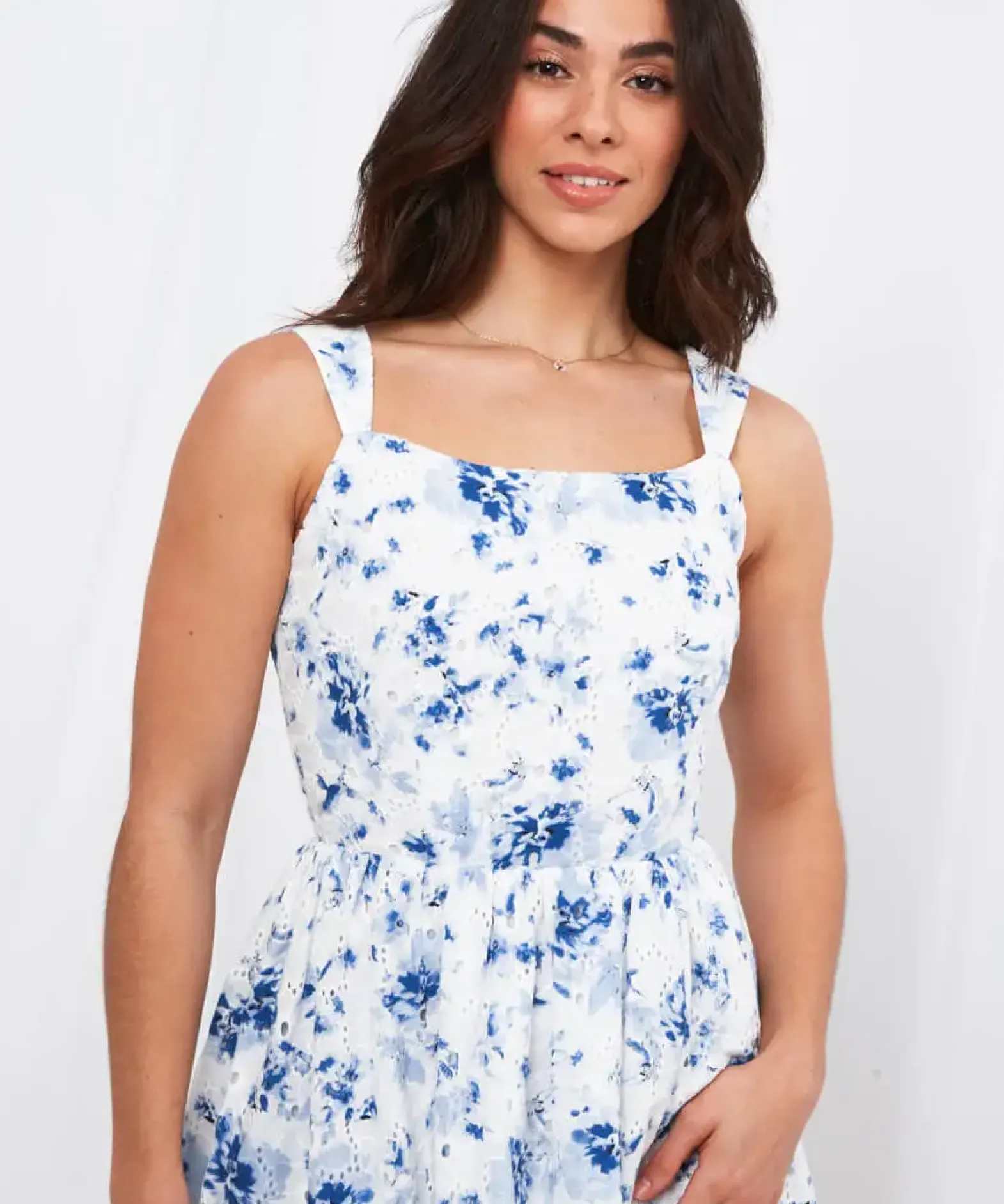 Kiera Broderie Dress