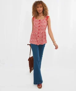 Lovely Lace Trim Top