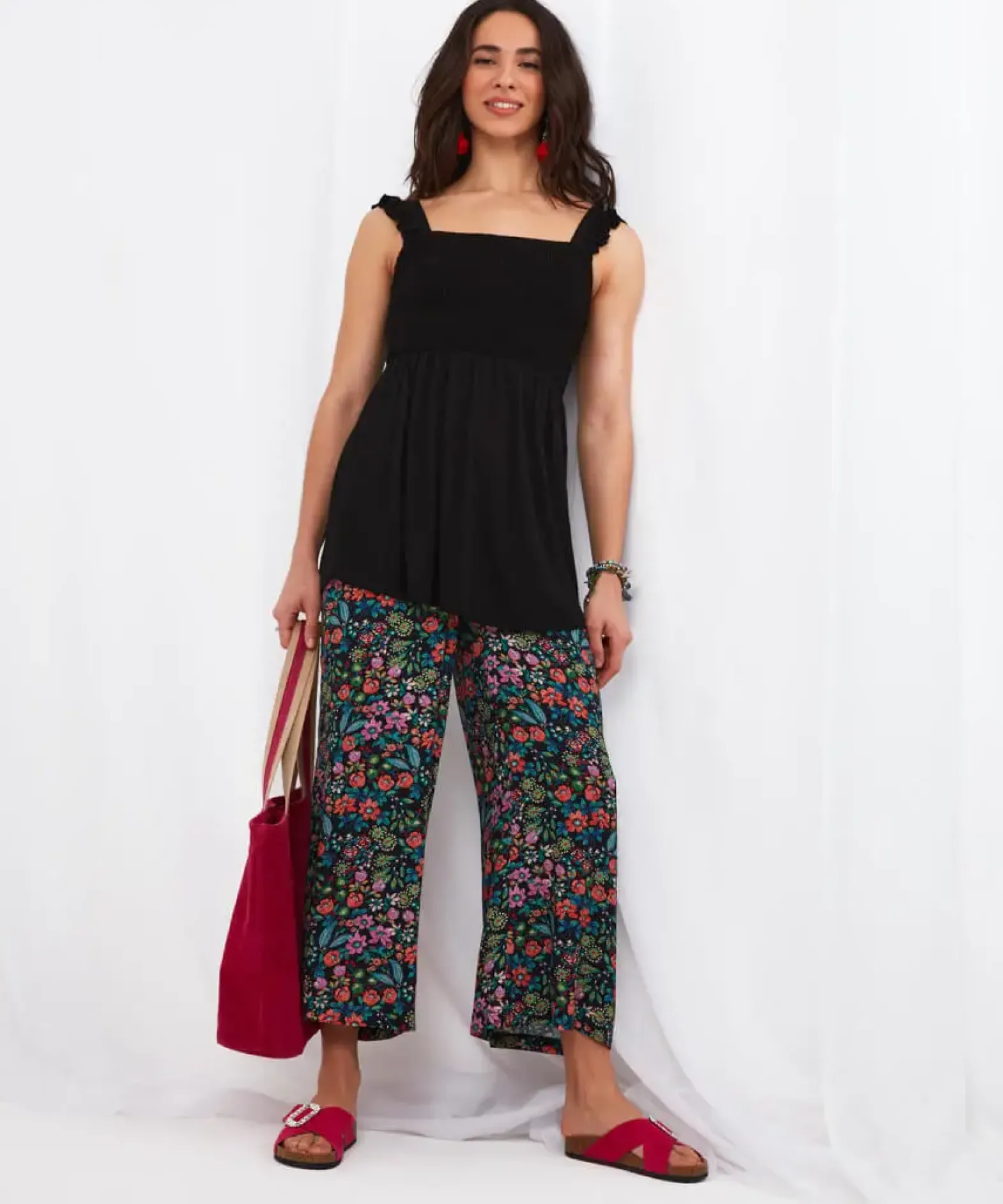 Lovely Shirred Top