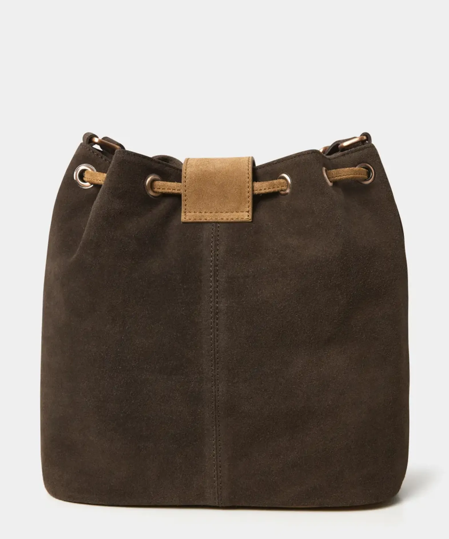 Made You Look Suede Bag