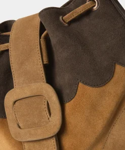 Made You Look Suede Bag