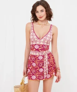 Mexicano Boho Swim Skirt and Brief Set