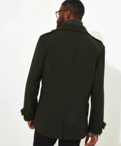 Mixing It Up Military Coat