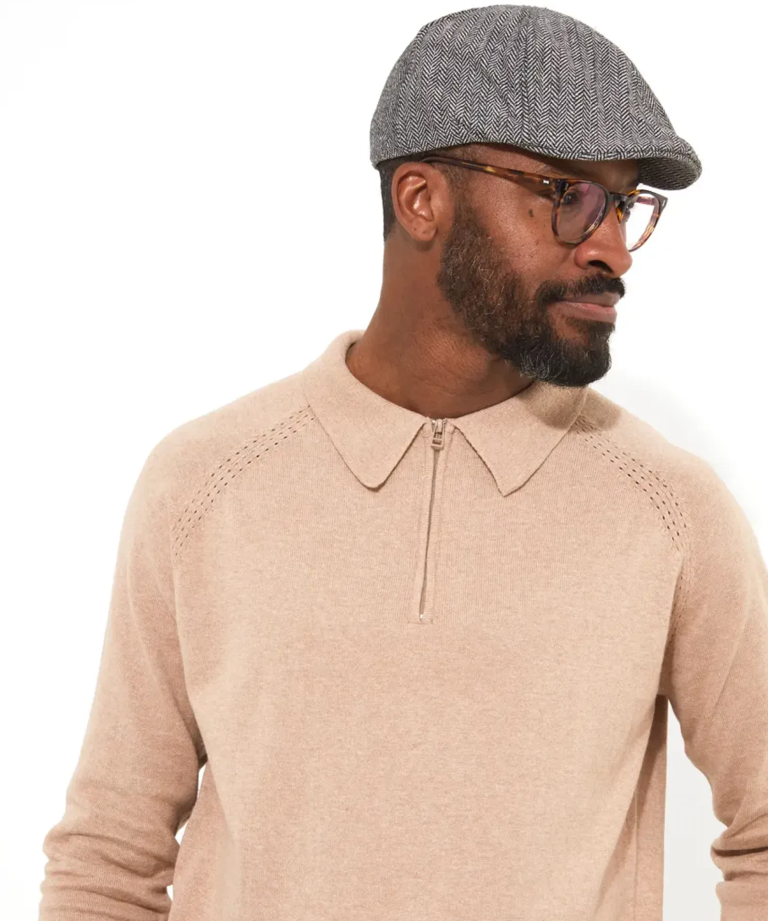 Monterey Herringbone Cap