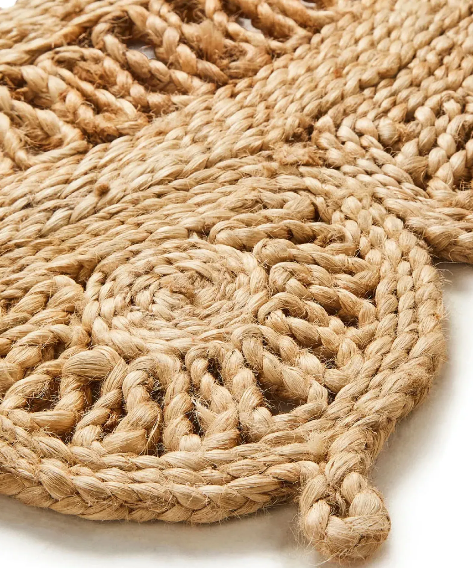 Natural Jute Circular Rug