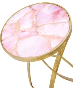 Nouveau Agate Top Martini Table
