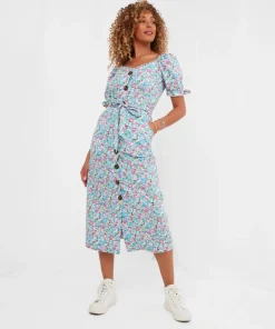 Penny Button Through Dress