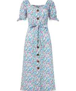 Penny Button Through Dress
