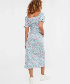 Penny Button Through Dress
