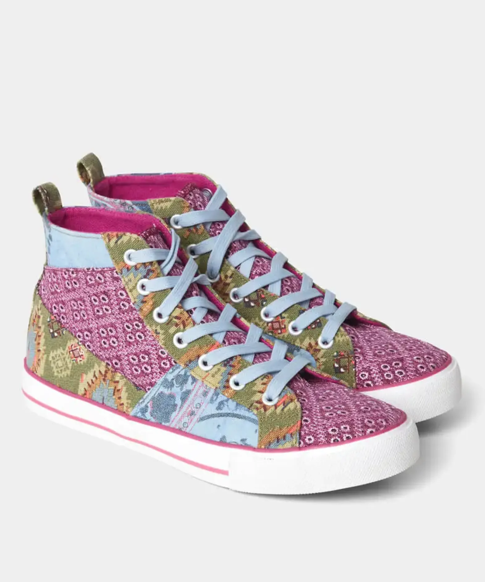 Perfection Patchwork High Tops