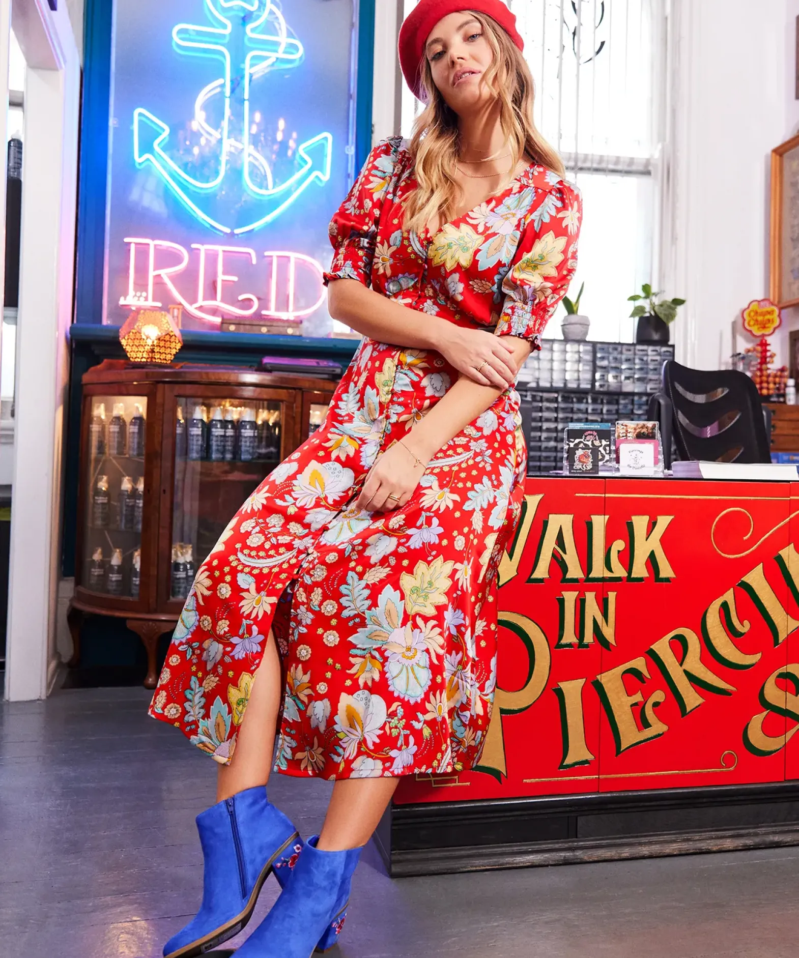 Poppy Floral Dress