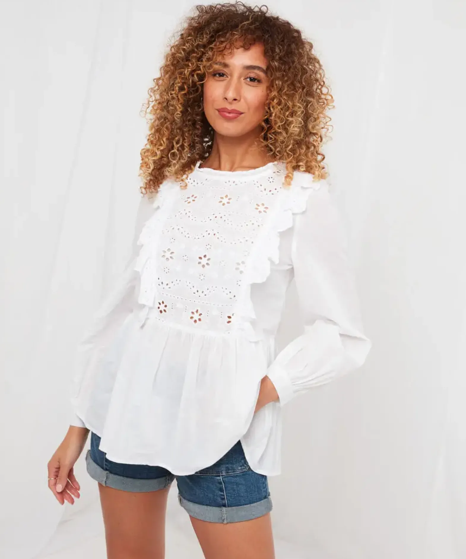 Prettiest Broderie Top