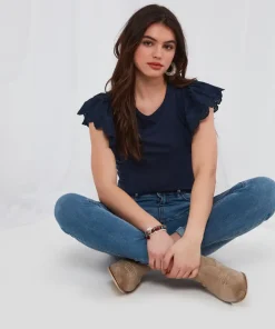 Pretty Broderie Top