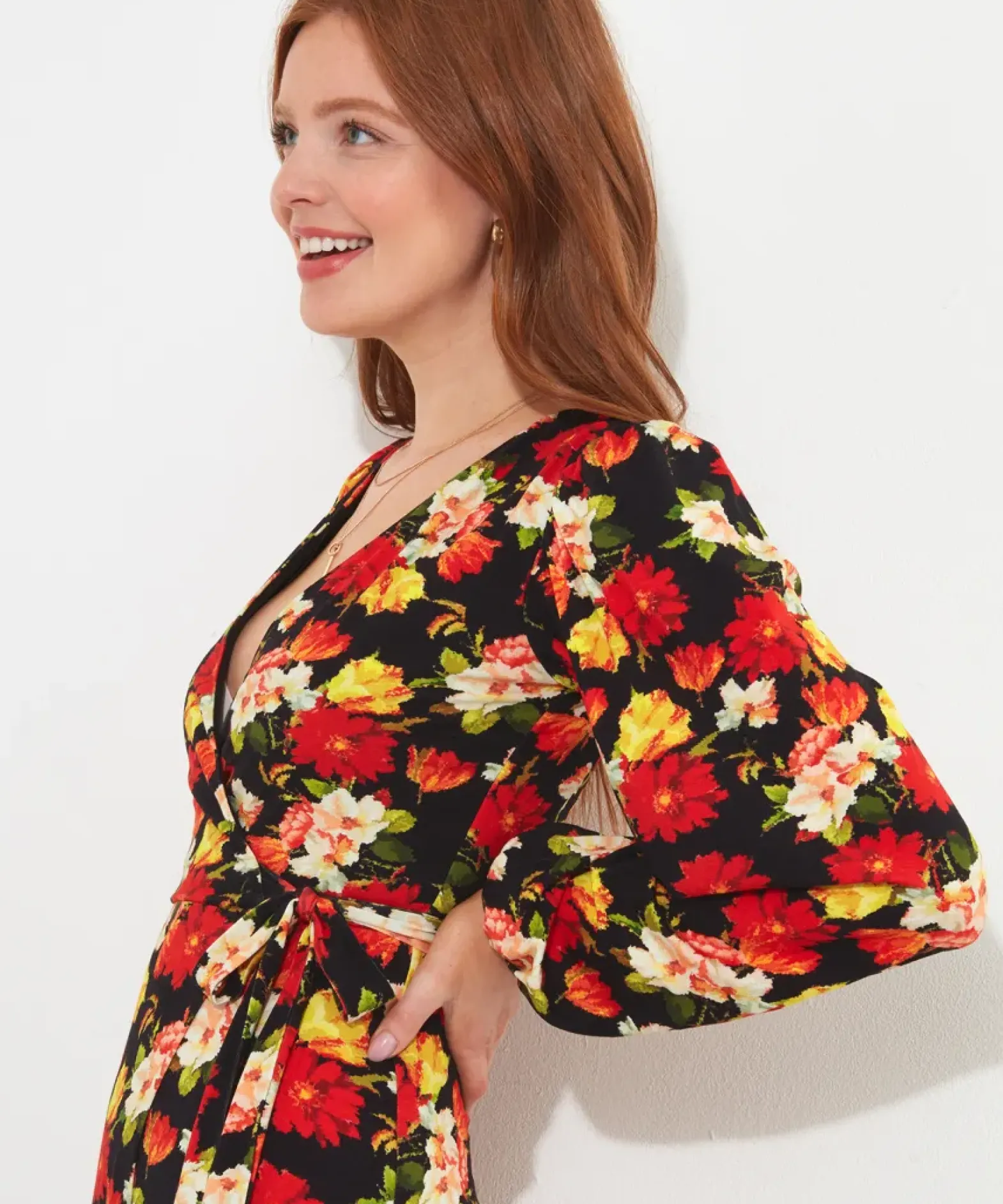 Ravishing Jersey Wrap Dress