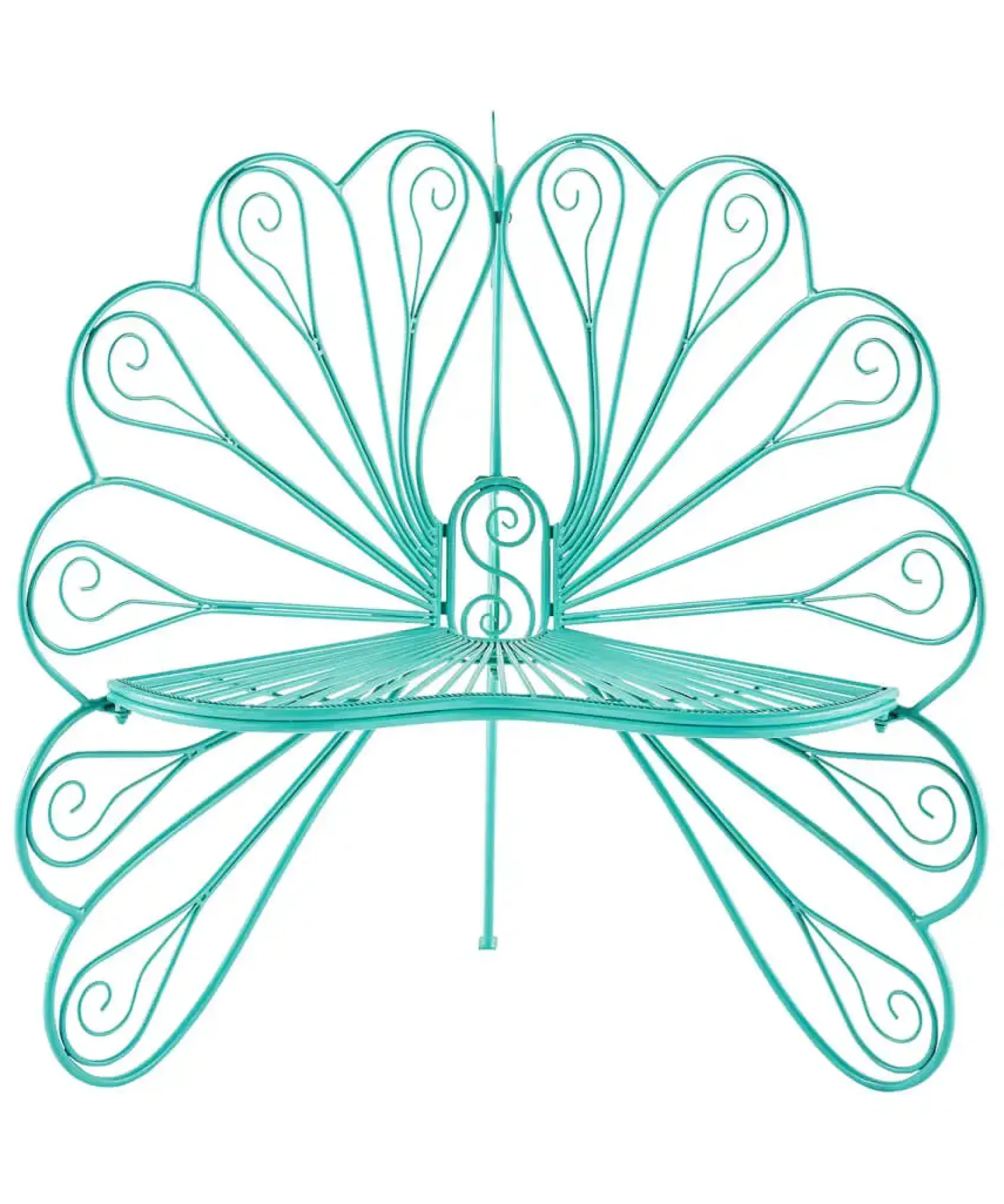 Remarkable Metal Peacock Chair