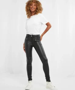 Rock Chick Leather Look Trousers