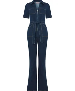 Roxie Denim Jumpsuit