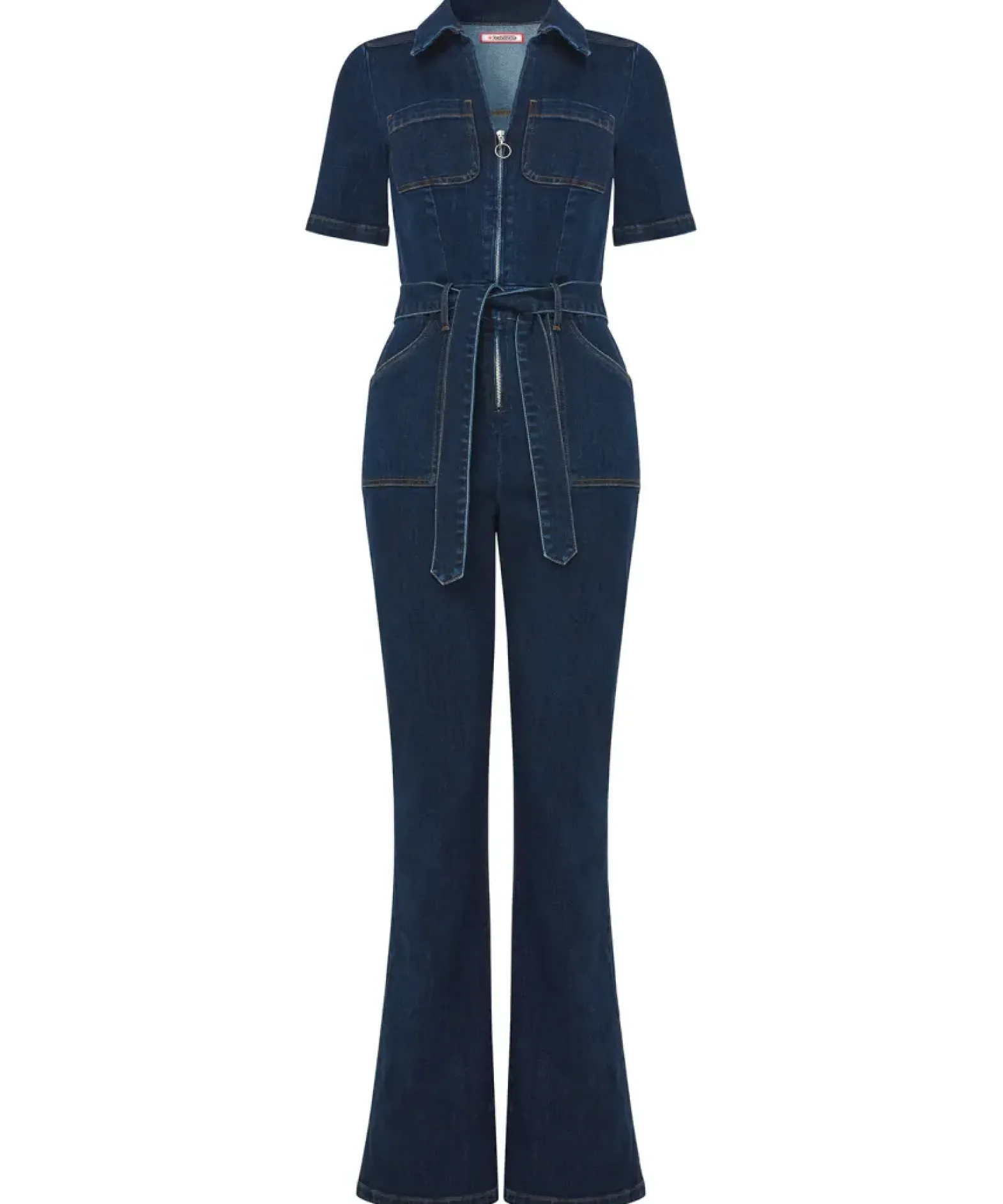 Roxie Denim Jumpsuit