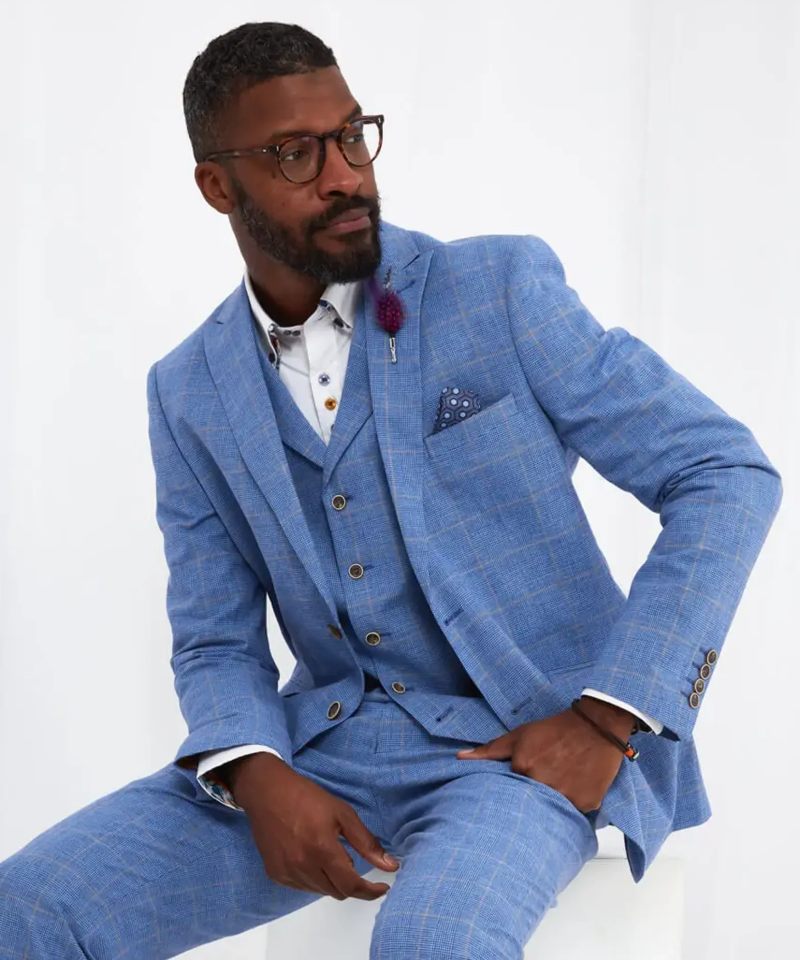 Sensational Check Blazer