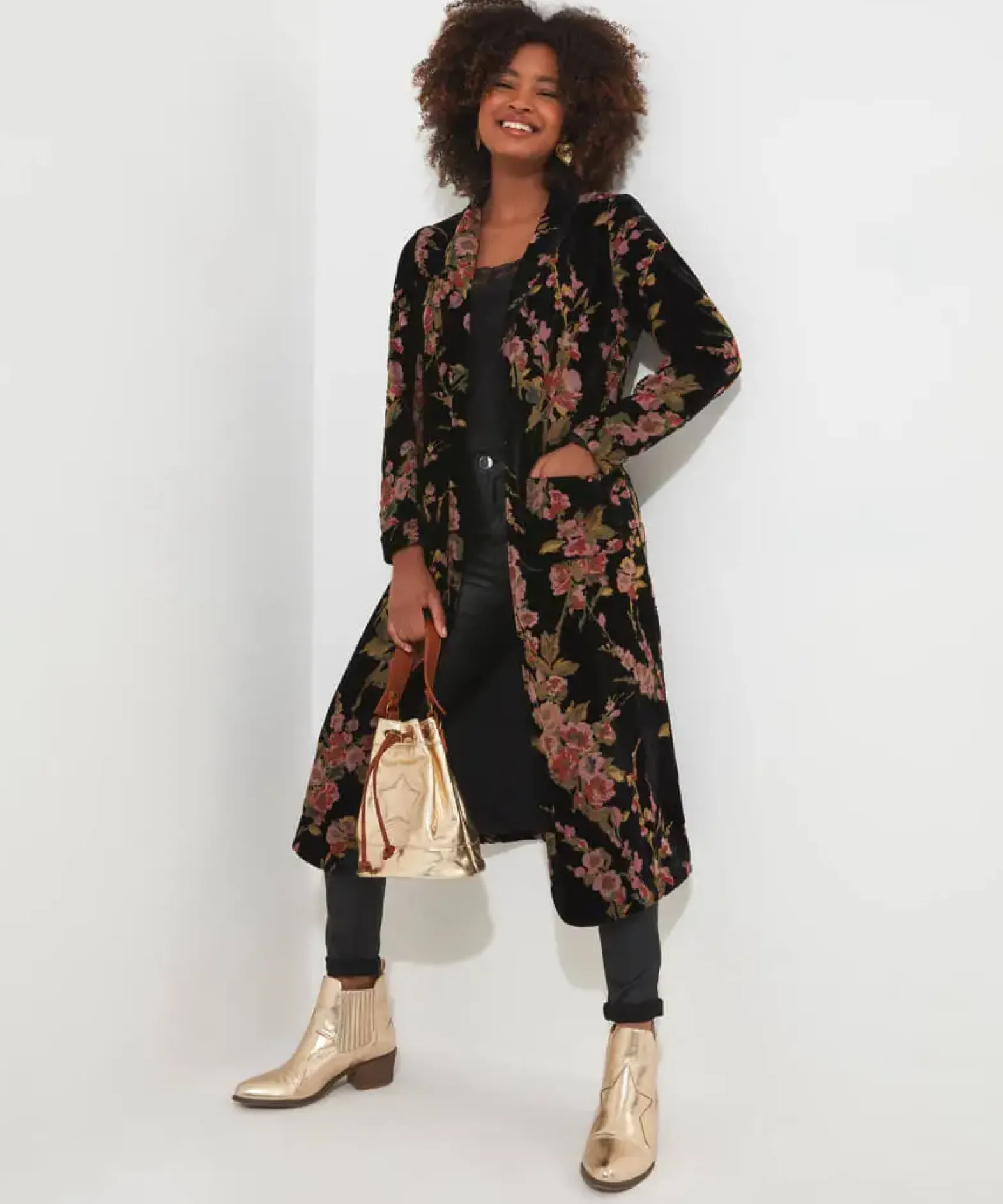 Simply Divine Devore Coat