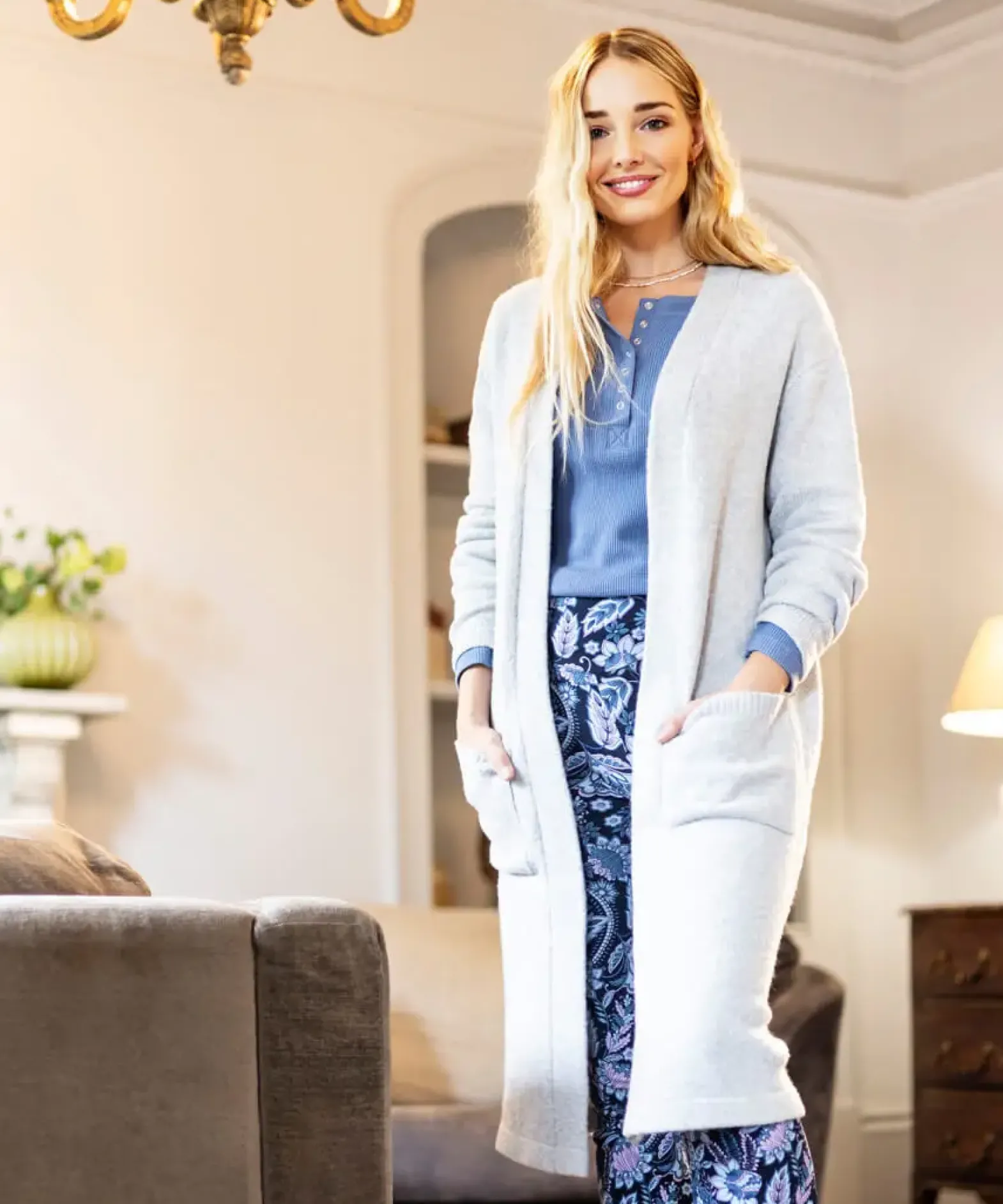 Sloe Joes Longline Cardigan
