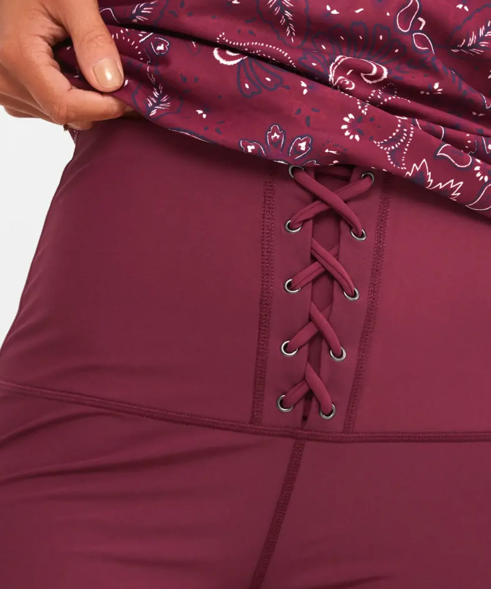 Sloe Joes Tie Front Leggings