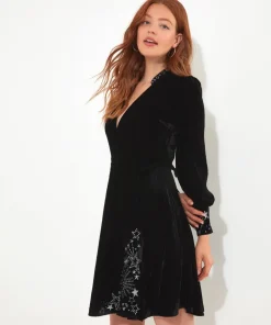 Starlight Velvet Dress