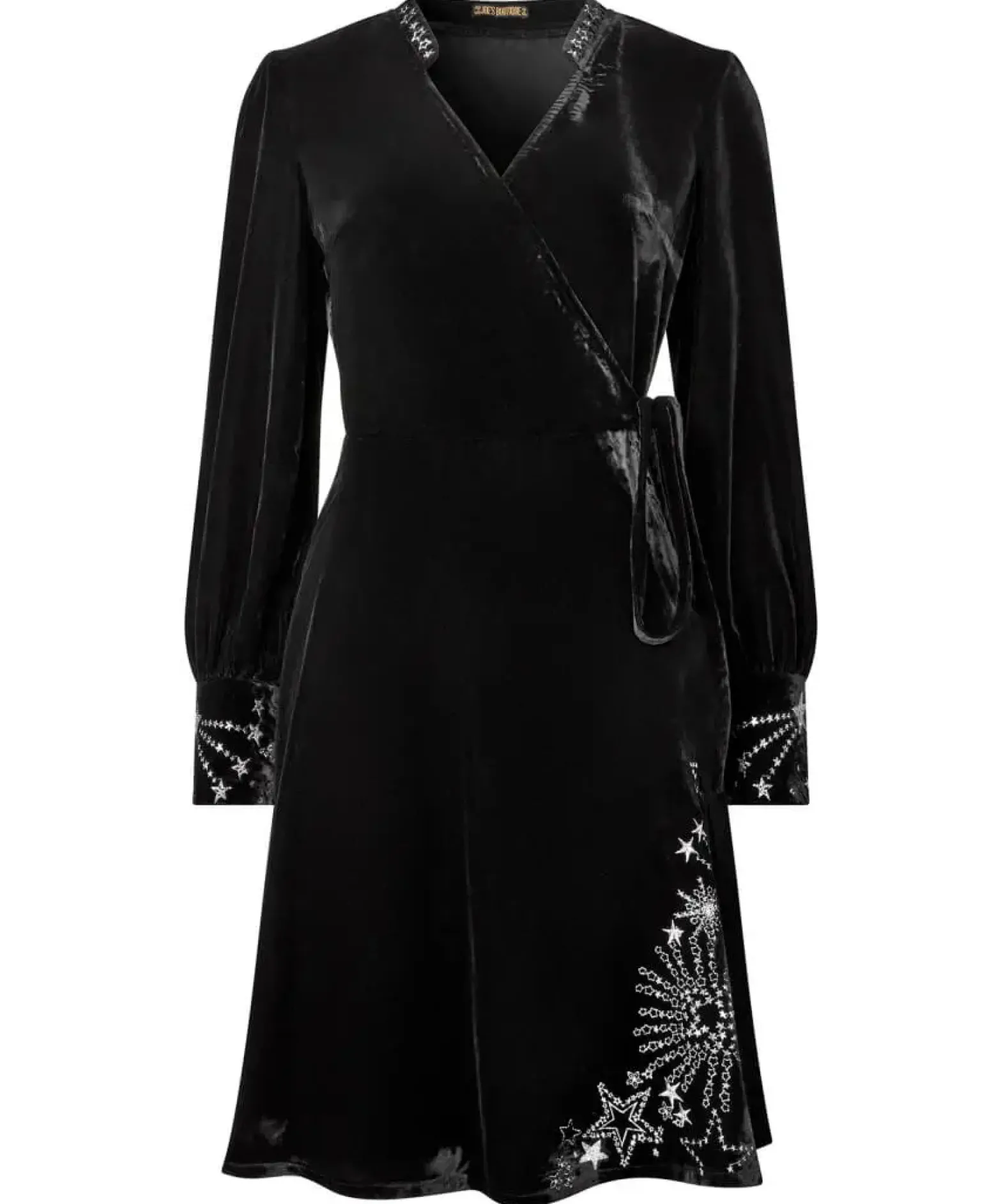 Starlight Velvet Dress