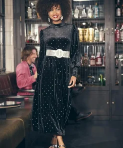 Starstruck Velour Dress