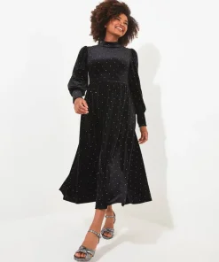 Starstruck Velour Dress