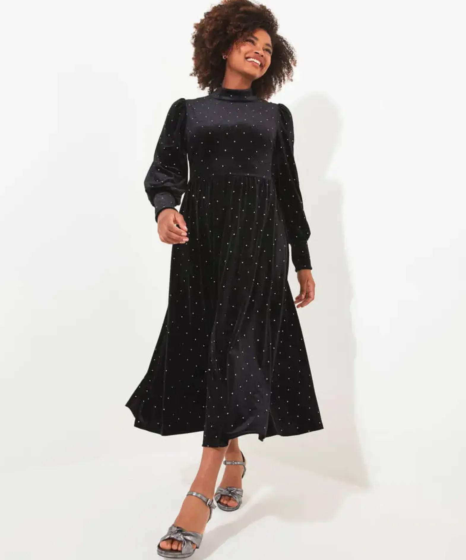 Starstruck Velour Dress