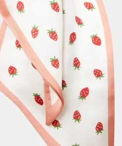 Strawberry Silky Scarf
