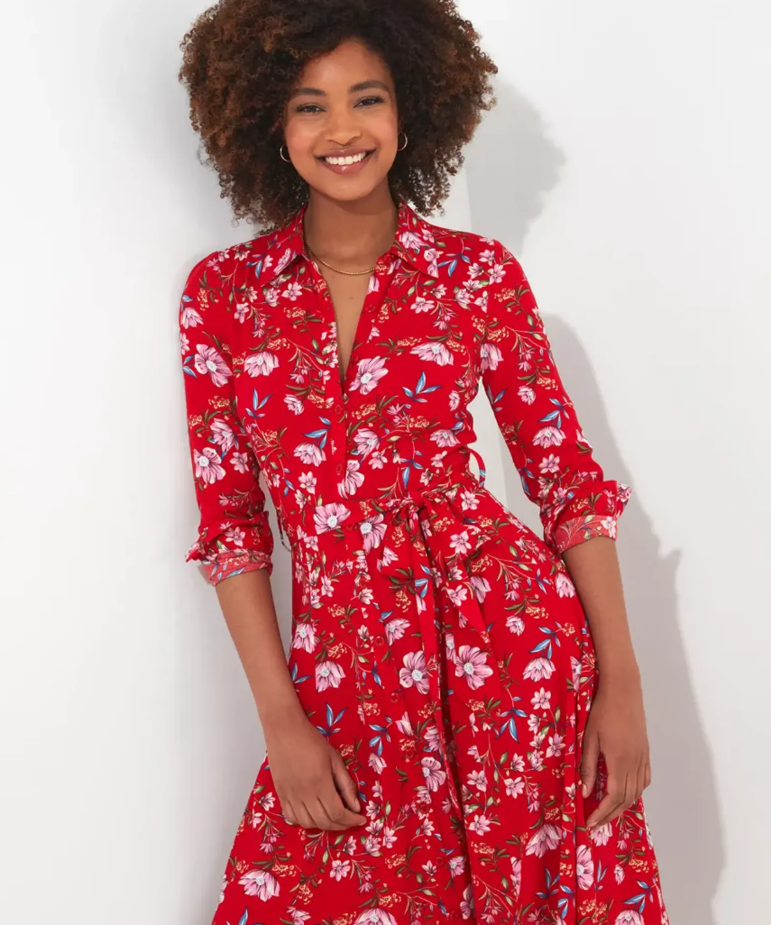 Striking Shirt Dress