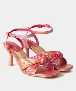 Sunset In Bali Strappy Shoes