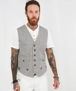 Terrific Tick Stripe Waistcoat