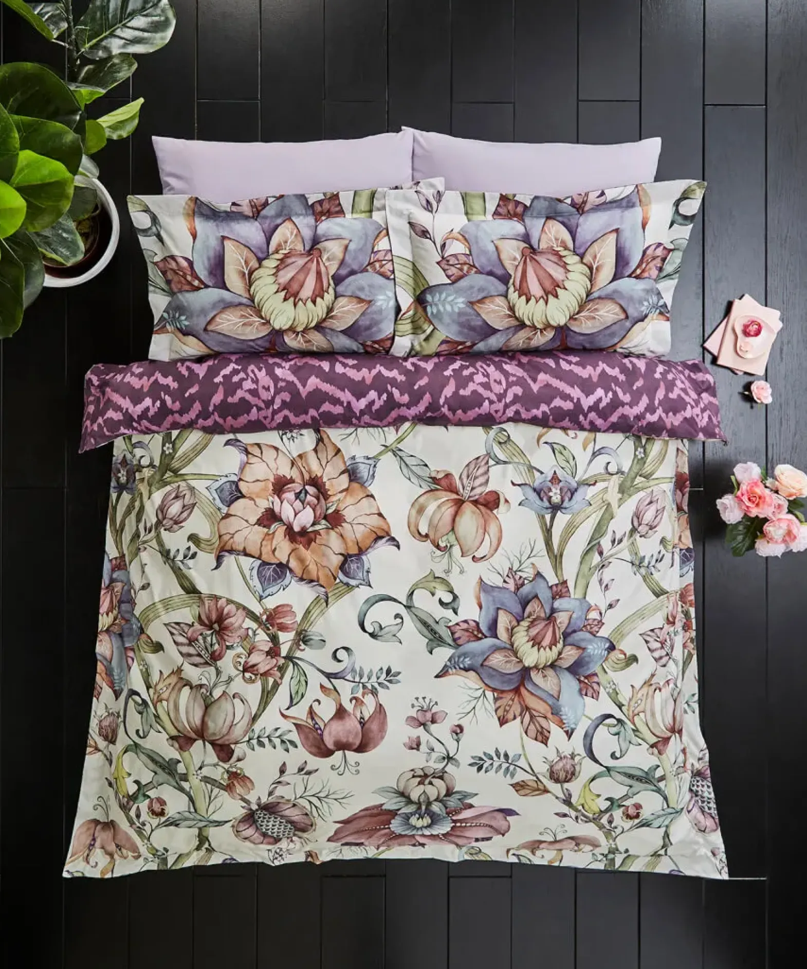 Tranquil Trails Reversible Bed Set