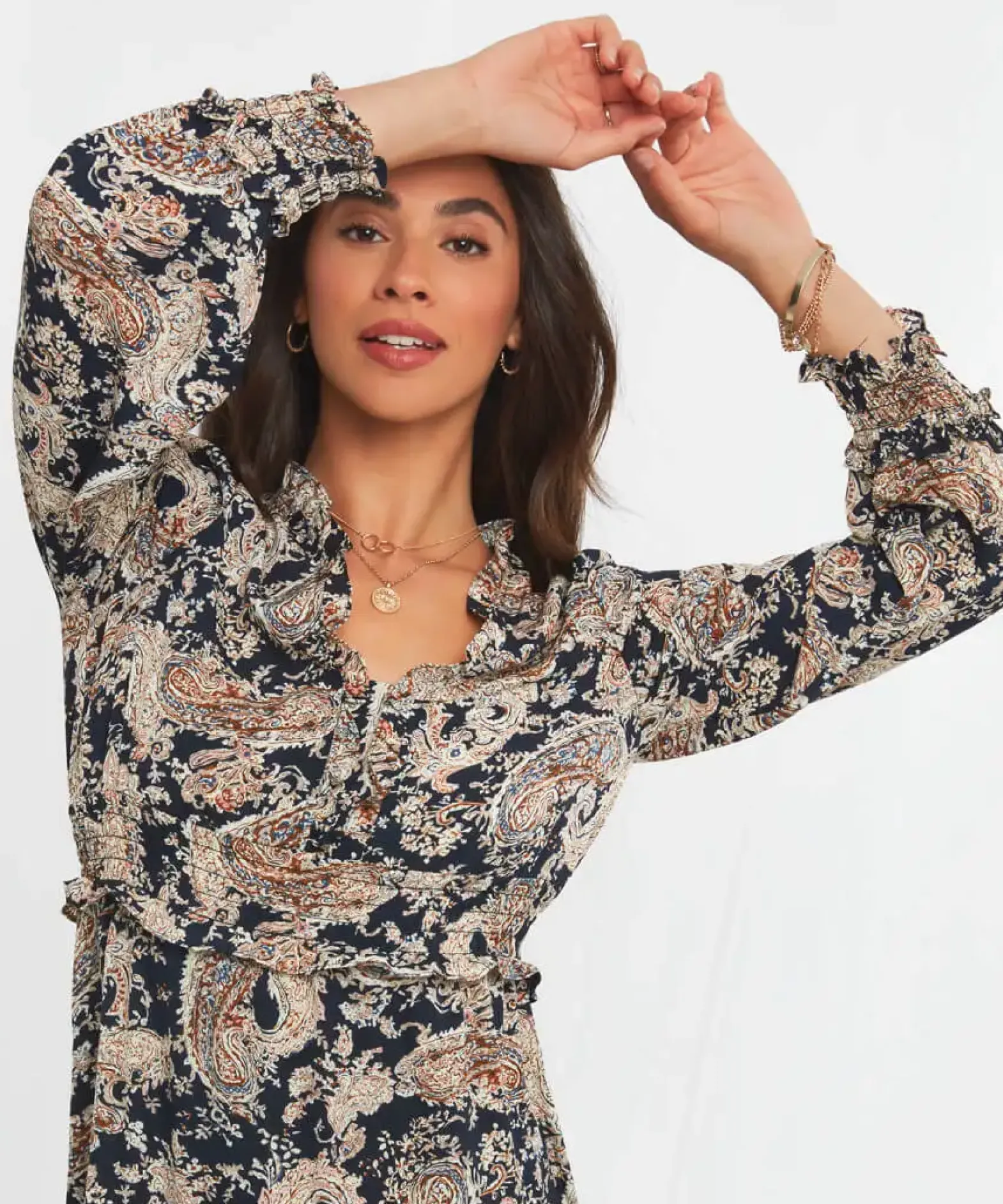 Victoria's Favourite Paisley Dress