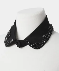 Vintage Beaded Round Collar