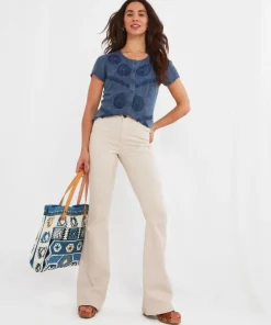 Washed Embroidered Blouse