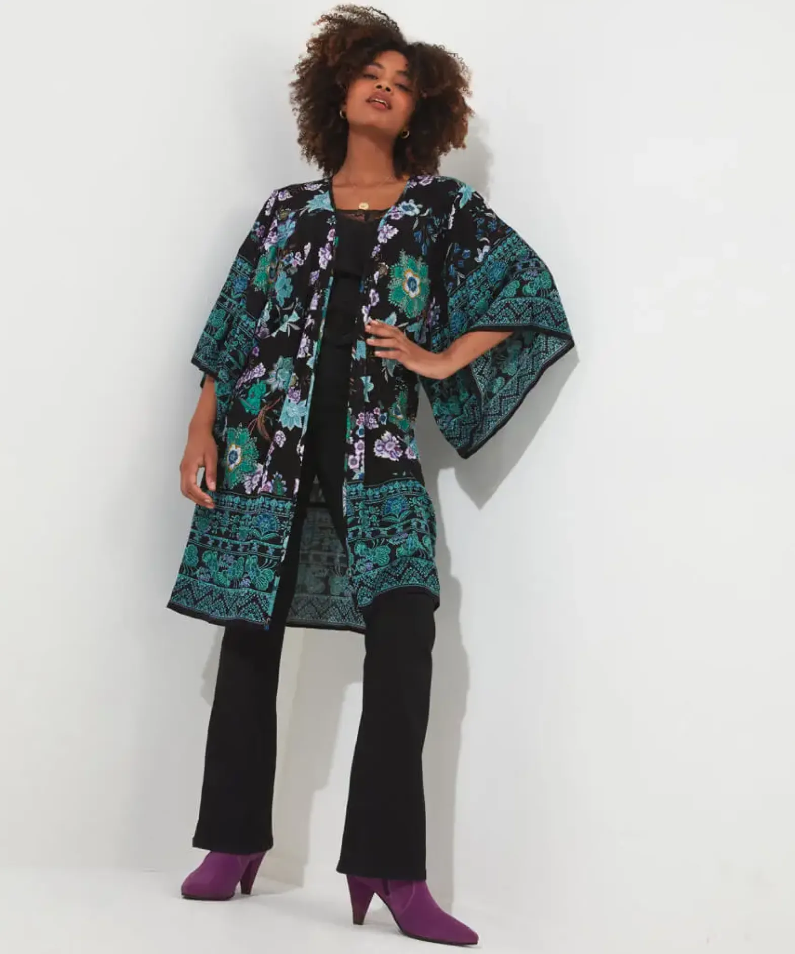 Winter Walks Kimono