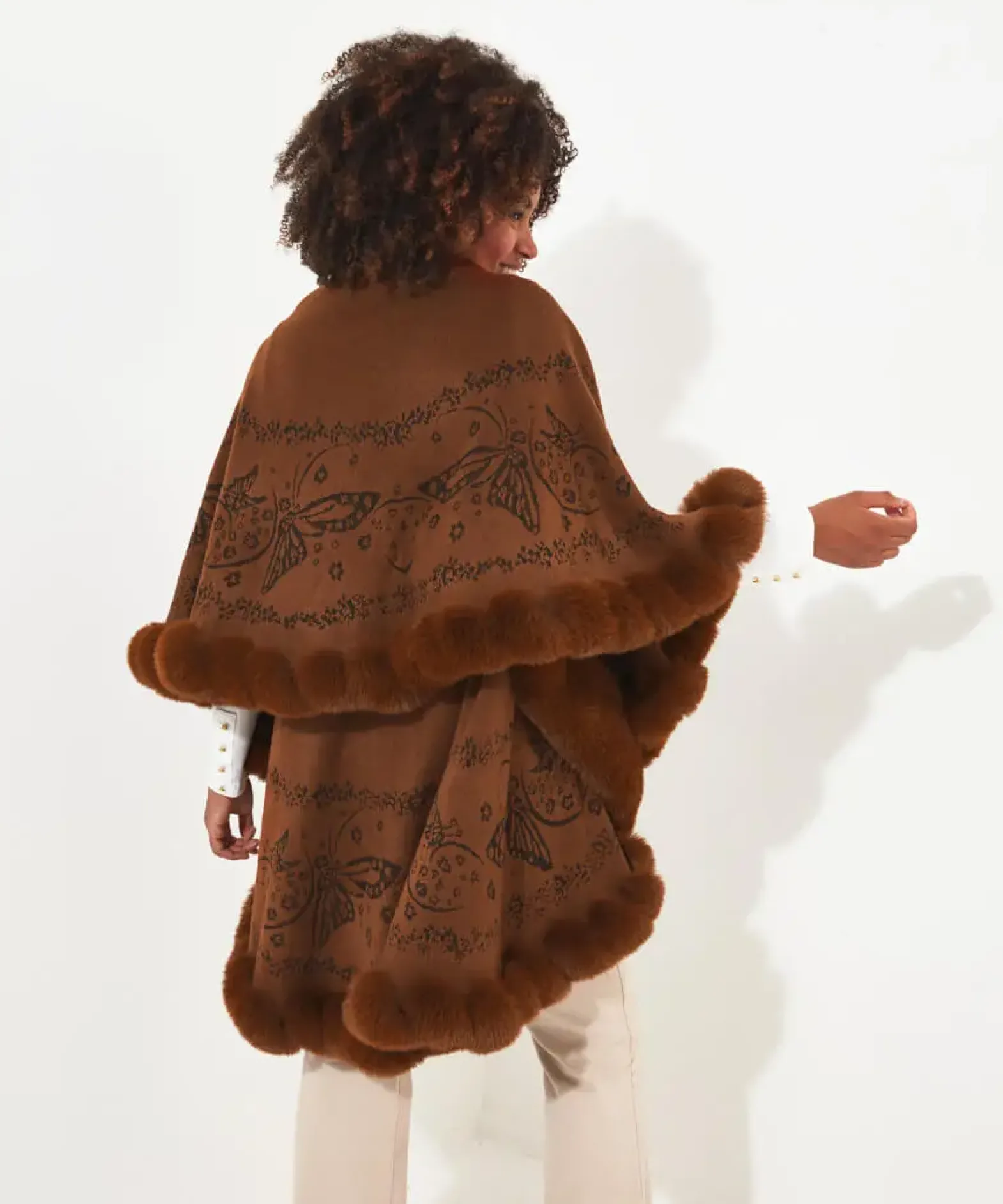 Wrapped In Luxury Faux Fur Wrap